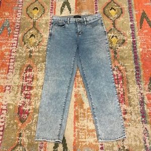 Banana Republic high-rise slim straight jeans